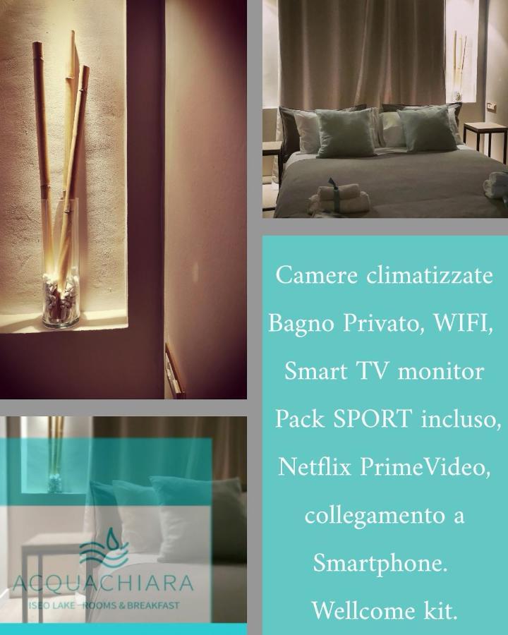 Acquachiara Iseo Deluxe Bed & Breakfast Iseo Center With Garden And Parking Inside Extérieur photo