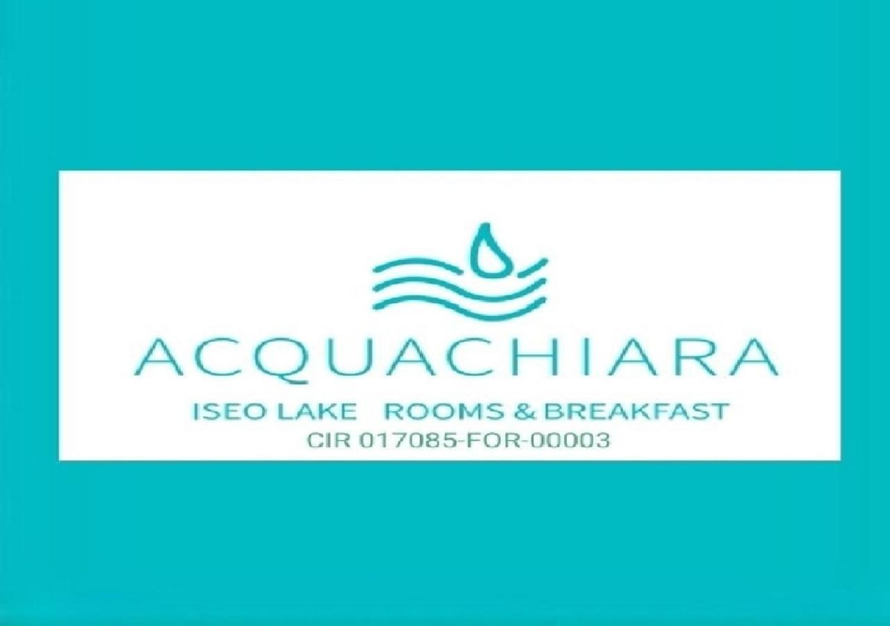 Acquachiara Iseo Deluxe Bed & Breakfast Iseo Center With Garden And Parking Inside Extérieur photo