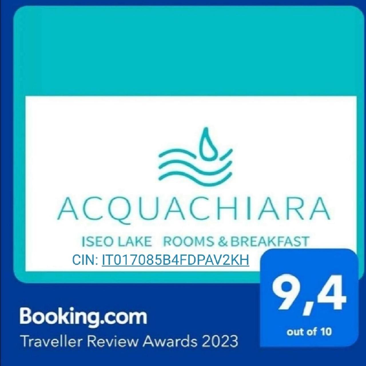 Acquachiara Iseo Deluxe Bed & Breakfast Iseo Center With Garden And Parking Inside Extérieur photo