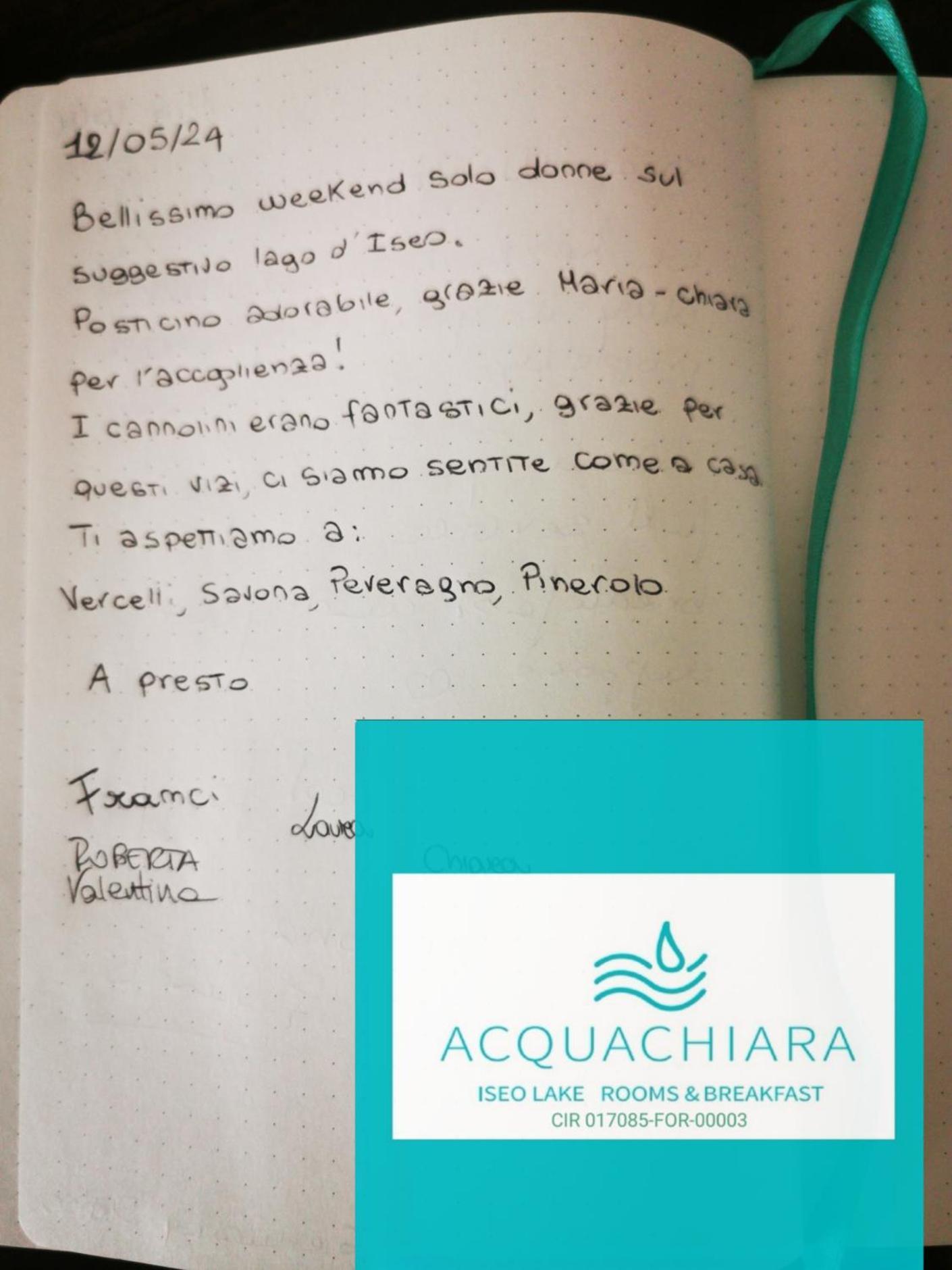 Acquachiara Iseo Deluxe Bed & Breakfast Iseo Center With Garden And Parking Inside Extérieur photo